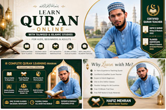 teach quran with tajweed noorani qaida and islamic studies