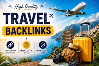 build quality travel backlinks with premium guest posts