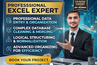 clean, format, and organize your excel database and contact lists