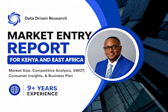 conduct a deep dive market entry report for kenya and east africa