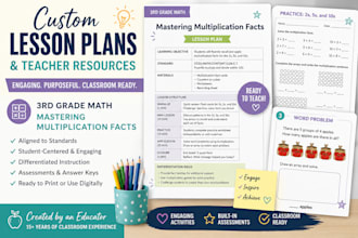 create engaging lesson plans and teacher resources