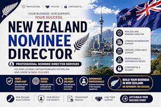 provide a new zealand nominee director business support company services