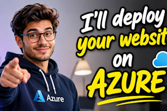 deploy website on azure with ci cd devops pipeline