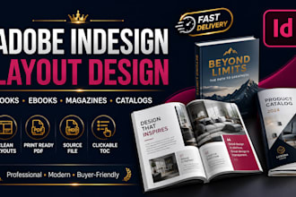 design adobe indesign book layout and formatting