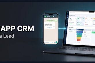 build a whatsapp CRM and automate your lead follow up
