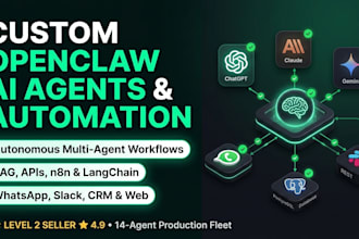 build openclaw ai agents for automation and integrations