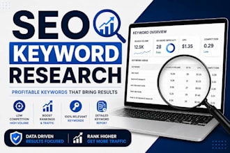 do SEO keyword research and competitor analysis