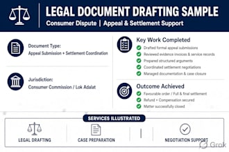 draft legal documents and provide legal research support