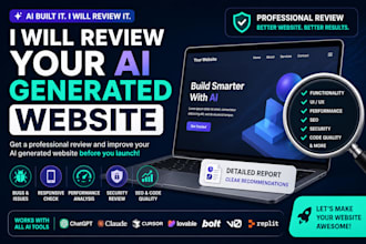 review your ai generated website