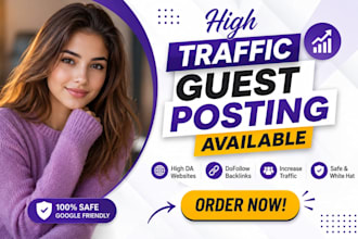 provide high gust posting with SEO and digital marking
