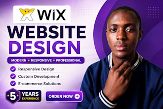 do wix website redesign landing page  seo for your business