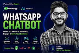 build whatsapp ai chatbot and customer support agent