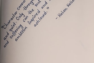craft bespoke handwritten notes