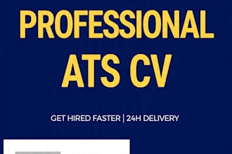 write ats resume and CV for software engineers and tech jobs