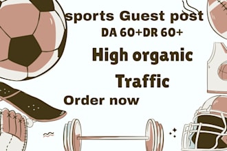 do high da sports guest post with authority backlinks