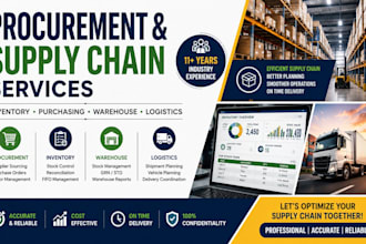 provide procurement and supply chain operation services