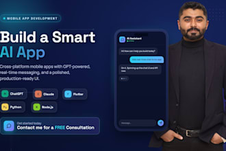 build an ai powered mobile app with flutter, react native and chatgpt