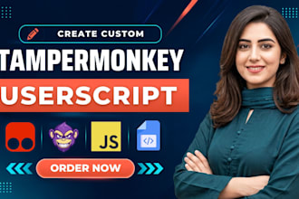 create tampermonkey userscript or violentmonkey userscript in javascript