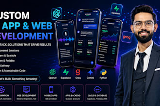 do full stack ai mobile app ai website development ai app developer ai software