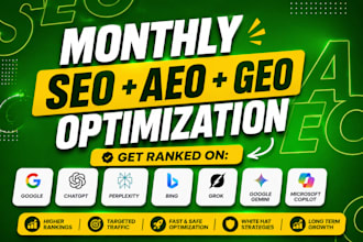 do generative engine optimization GEO and ai SEO