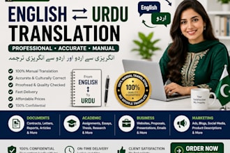 professionally translate english to urdu and urdu to english
