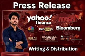write and submit press release for pr distribution