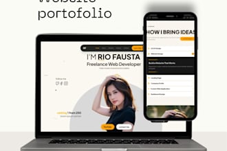 design a modern landing page