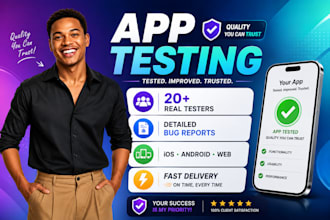provide 12 to 20 testers for google play closed testing