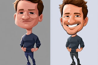 create a professional mascot illuatration for your business