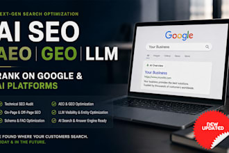 optimize your website for SEO aeo GEO and llm ai search
