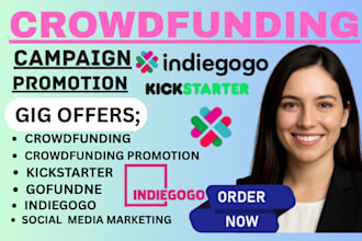 develop a crowdfunding marketing strategy to attract potential backers