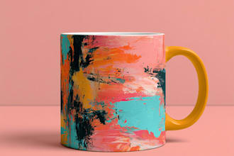 design awesome custom mug design