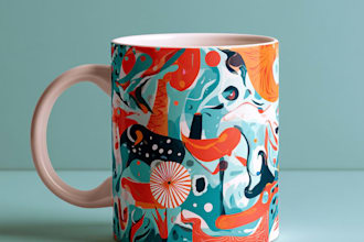 create coffee mug design for your pod business