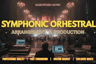 professionally compose a symphonic or orchestral music