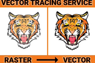 vector tracing, convert image to vector file, vector logo, vectorize image