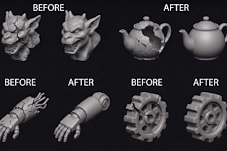 repair fix stl file edit custom stl file modification for 3d printing
