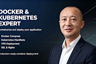dockerize and deploy your application with kubernetes