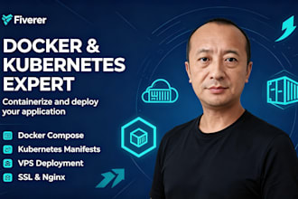 dockerize and deploy your application with kubernetes