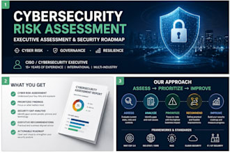 deliver a tailored cybersecurity risk assessment and roadmap