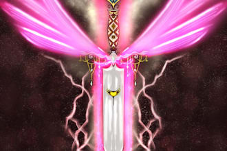 create custom fantasy weapon and sword concept art
