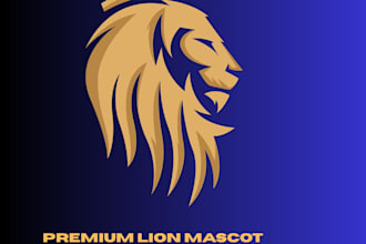 iwill design luxury lion logo