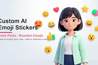 create custom emoji stickers and meme packs
