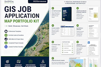 provide a professional gis portfolio kit