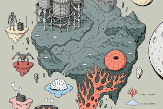 do draw a custom map for fantasy, scifi, book or boardgame