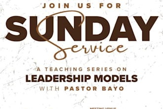 design professional church flyer ,event flyer and christian flyer