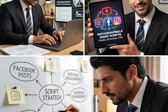 professional ad script and commercial video script