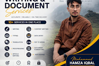 do professional writing, typing, data entry