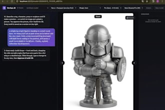 build a custom ai text to 3d model generator