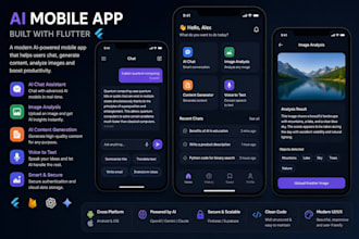 develop flutter ai mobile apps