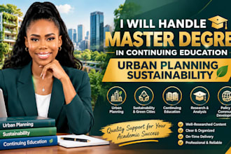 handle master degree in continuing education in urban planning sustainability